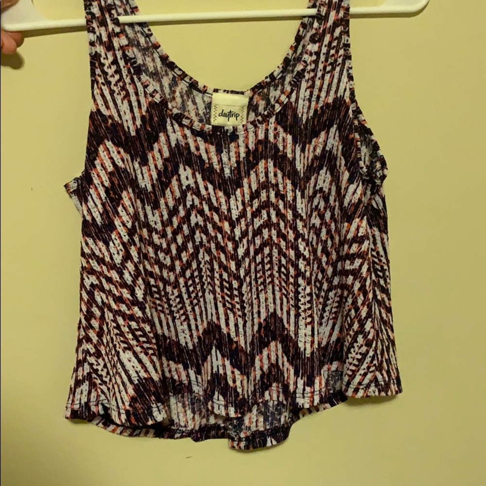 Day trip crop shirt